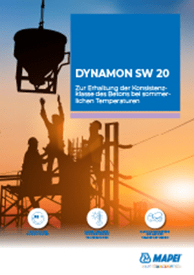 Dynamon SW 20 – Zur Erhaltung der Konsistenzklasse des Betons bei sommerlichen Temperaturen
